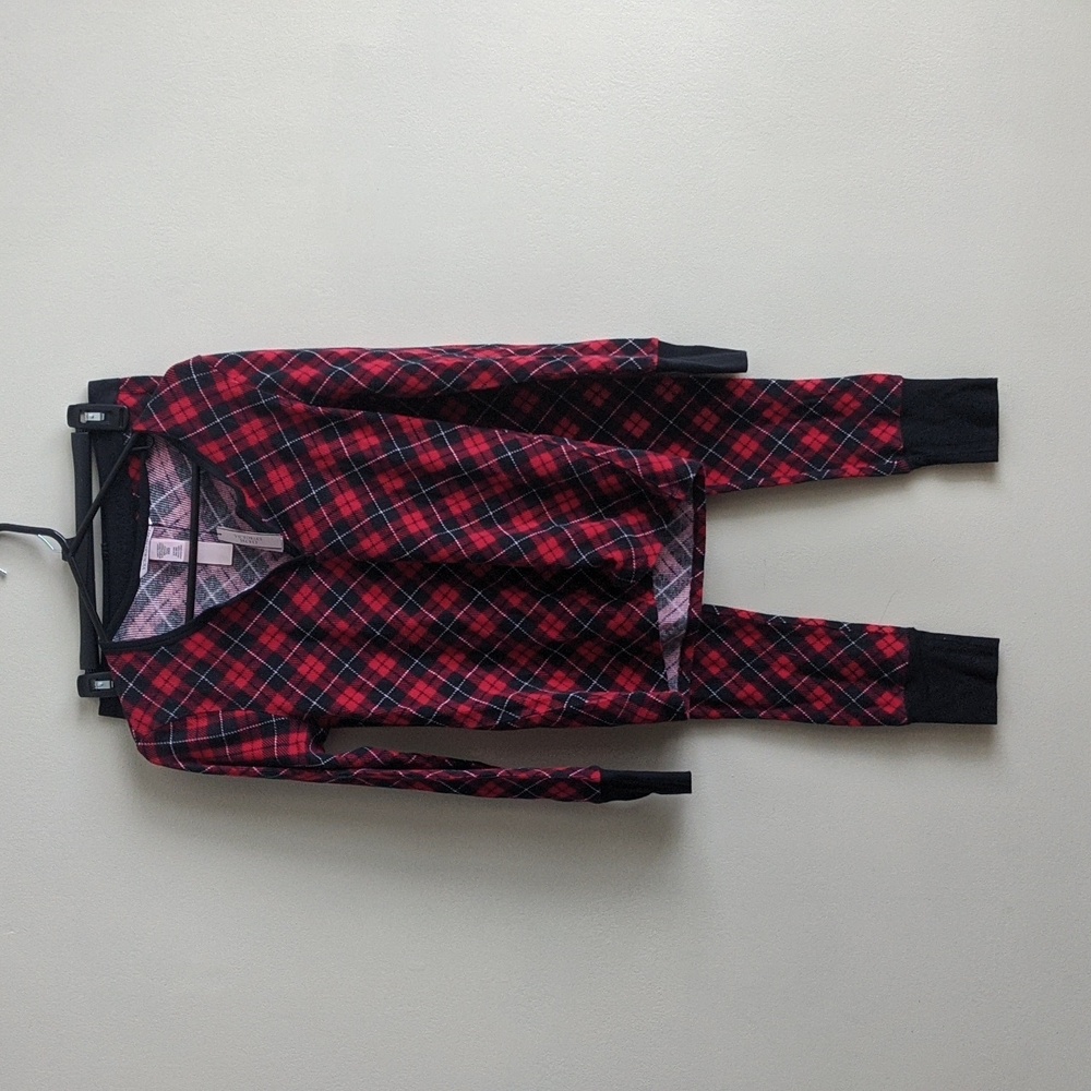 Victoria's Secret Thermal Long Pajamas Size Small Short